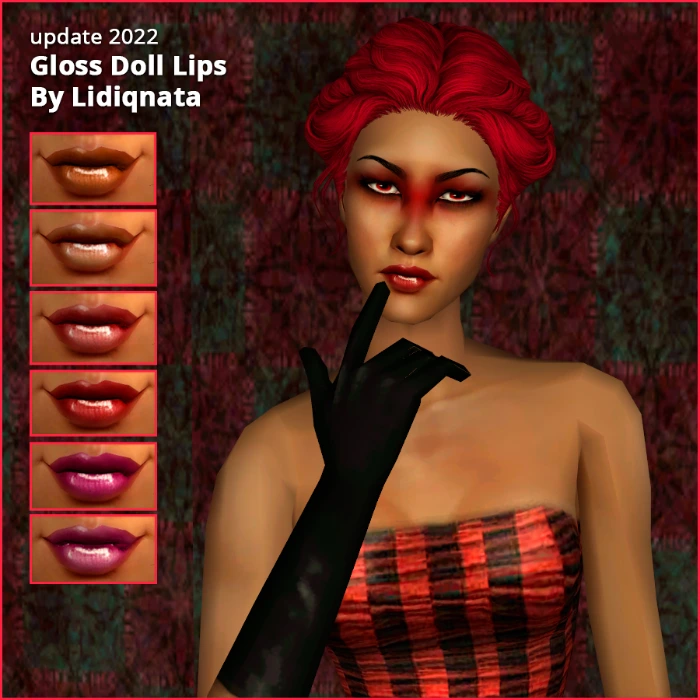gloss lipset by lidiqnata for sims 2